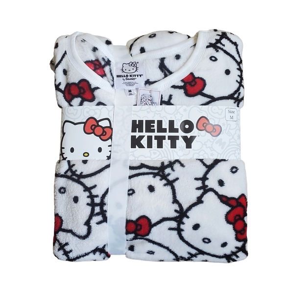 Hello Kitty Other - Hello Kitty Pajamas Set Soft Plush Fleece Long Sleeve Top and Pants S, M, L, XL